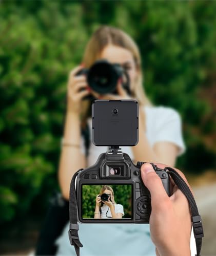 Image of Lights for Video Shooting, Video Light, Portable Camera Light with Clip, Adjustable Brightness and Color Temperature, Ideal for Video Shooting, Photography, Zoom Meetings, and Selfie Scenes