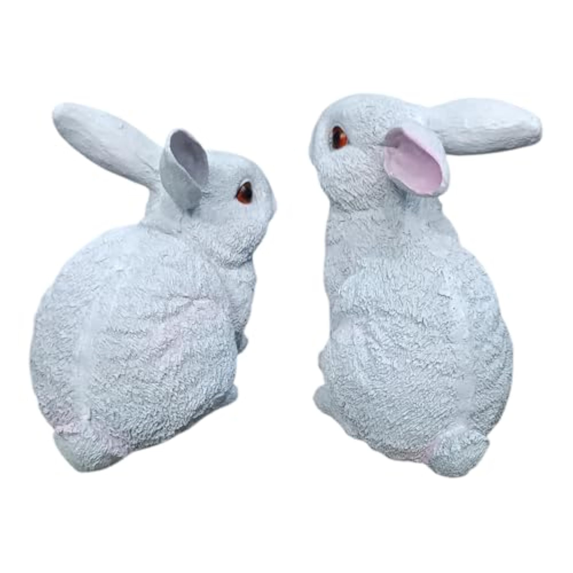 Rabbit Couple Statue Decorative Showpiece