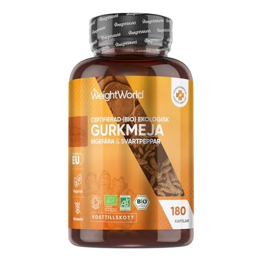 Ekologisk Gurkmeja Kurkumin 1520mg Med Svartpeppar & Ingefära - 180 Gurkmeja Kapslar (Räcker i 3 Månader) Starka & Naturliga Gurkmeja Tabletter för Leder & Mage, Vegan Gurkmeja & Svartpeppar Kapslar