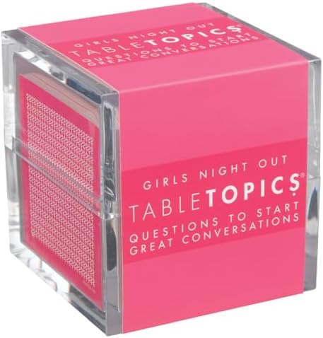 TableTopics Girls Night Out Question Card Game - 135 Spicy Conver...