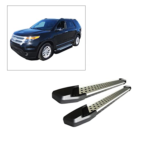 Estribos Vortex de aluminio Black Horse compatibles Ford Explorer