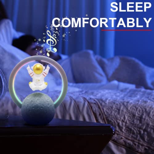 Alto-falante Bluetooth com levitação magnética, alto-falante astronauta de levitação com 6 modos de