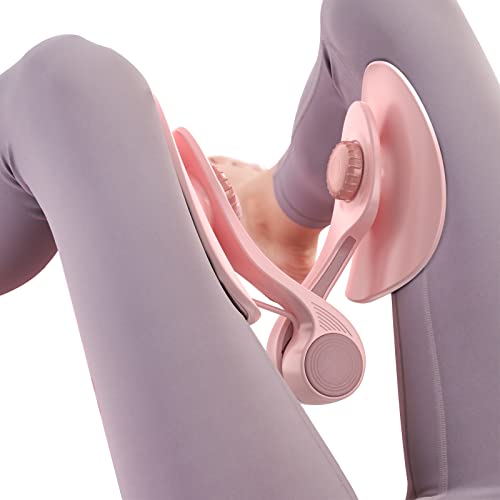 Weyshung Thigh Master Thigh Exerciser for Woman,Inner Thigh Toner,Pelvic Floor Strengthening Device Women,Pink