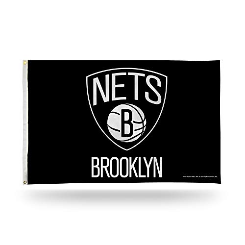 Bannière Brooklyn Nets 3x5 décor de salon et bar de sport