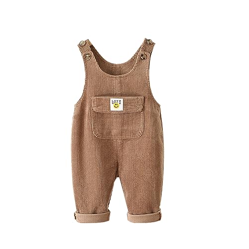 ACMEDE Baby Cord-Latzhose Kleinkind Hose Jungen Mädchen Kordsamt Latzhose...