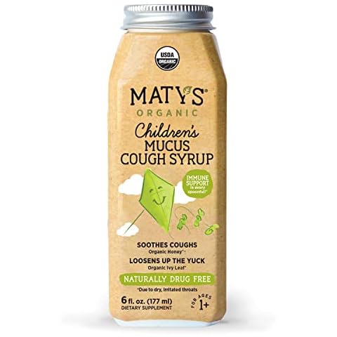 Maty's Organic Children's Mucus Cough Syrup Cover