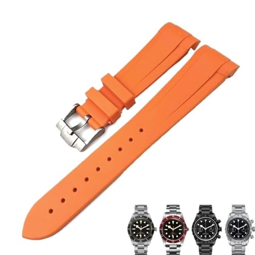 Bracelet caoutchouc pour Tudor Black Bay GMT sport et vie quotidienne