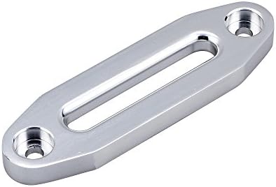Astra Depot 6'' Universal High-Grade Aluminum Hawse Fairlead for Synthetic Winch Rope Cable 3500lbs - 5500lbs