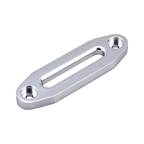 Astra Depot 6'' Universal High-Grade Aluminum Hawse Fairlead For Synthetic Winch Rope Cable 3500Lbs - 5500Lbs #TOP24