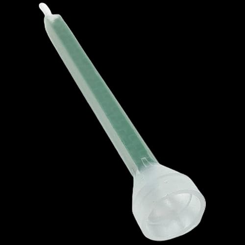 Miniatura 3 de CosmoMix - Punta de tubo de boquilla cuadrada para mezclador estático, punta de boquilla de mezcla adhesiva de resina epoxi, mezclador estático,