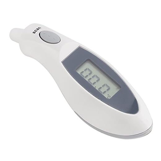 Termómetro digital para oido por 8,6€ Zerodis Termómetro del Bebé Termómetro de Oído Infrarrojo Digital Profesional Monitor de Temperatura Indicador de Fiebre con Pantalla LCD para Niños Niños Pequeños Adultos
