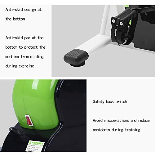 Pedaleador eléctrico con resistencia ajustable y pantalla LCD miniatura 4