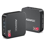 ACEMAGIC Kron Mini K1 Mini PC, AMD Ryzen 4300U (4C/4T, Fino a 3.7GHz),Win 11 Pro Mini Computer 16GB DDR4 RAM 512GB M.2 2280 SSD,AMD Radeon Graphics 1400MHz, BT5.2/WIFI 6/per Ufficio, Studio,Business