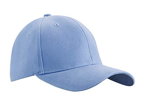 MFAZ Morefaz Ltd Hombre Sombrero Gorras de béisbol Casual Sport Hat 100% Algodón Hombre Mujer (Sky Blue)