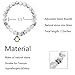 FUSTMW Penguin Charm Bracelet Cute Penguin Gifts for Penguin Lovers Penguin Jewelry Penguin Theme Gifts Animal Jewelry (penguin br)