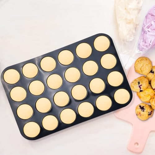 Fousenuk Mini Teglia Muffin, 2 Pezzi Stampo Muffin...