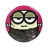 Minion Can Badge / character mascot Franken Mntb347