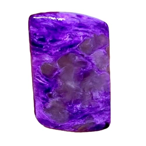 Charoite naturelle cabochon 32x17mm pour création de bijoux uniques