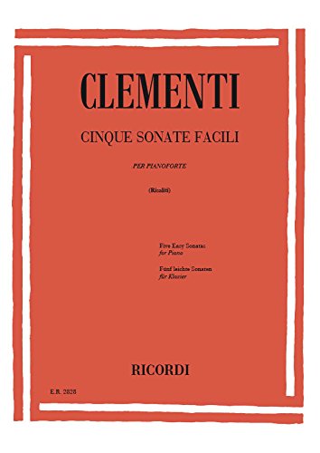 Muzio Clementi-5 Sonate Facili