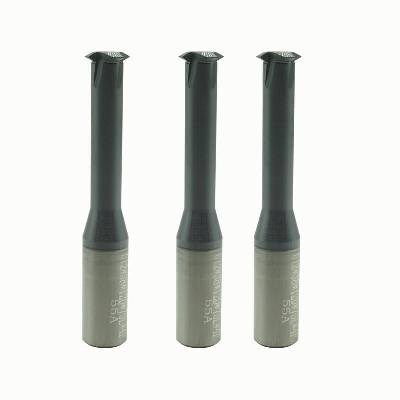 Brocas for enrutador CNC de 1/2 pulgada y fresas espirales de un solo diente D12 4