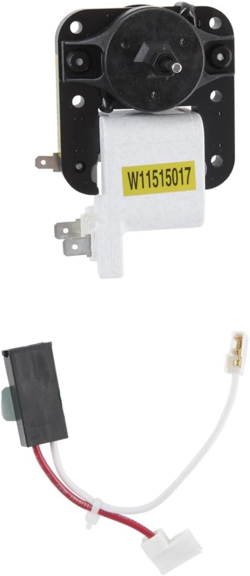 Whirlpool W11559968 Refrigerator Evaporator Fan Motor, Multi