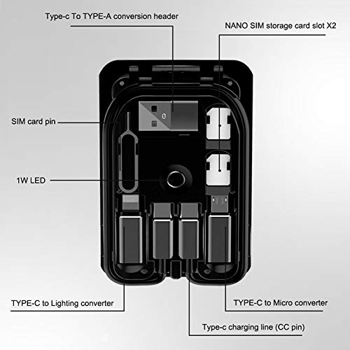 Flykee Multi-Function Universal Smart Adaptor Card Storage Box