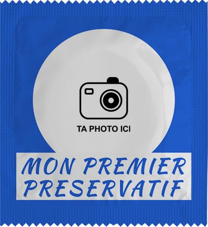 CALLVIN Premier préservatif | Préservatifs Personnalisables | 5 Préservatifs Pré customisé | Personnalisations Amusante et Totale | Idée de Cadeau Drôle...