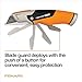 Fiskars 770010-1001 Pro Utility Knife, Fixed, Orange/Black