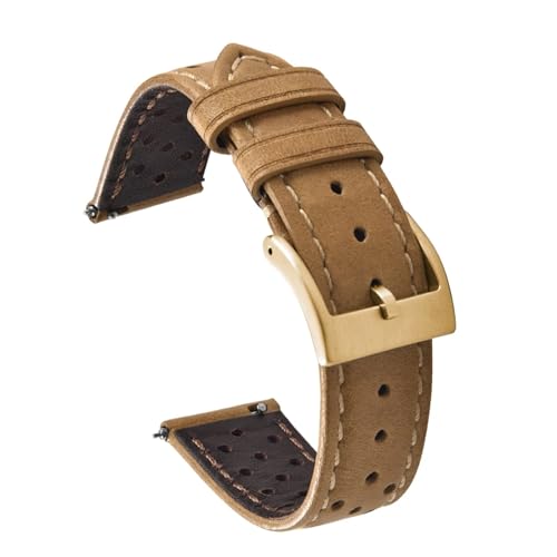 Bracelet de montre en cuir perforé : dites adieu à la transpiration