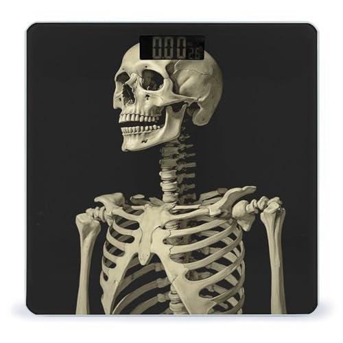Báscula digital de baño con pantalla LED y plataforma 10x10 in