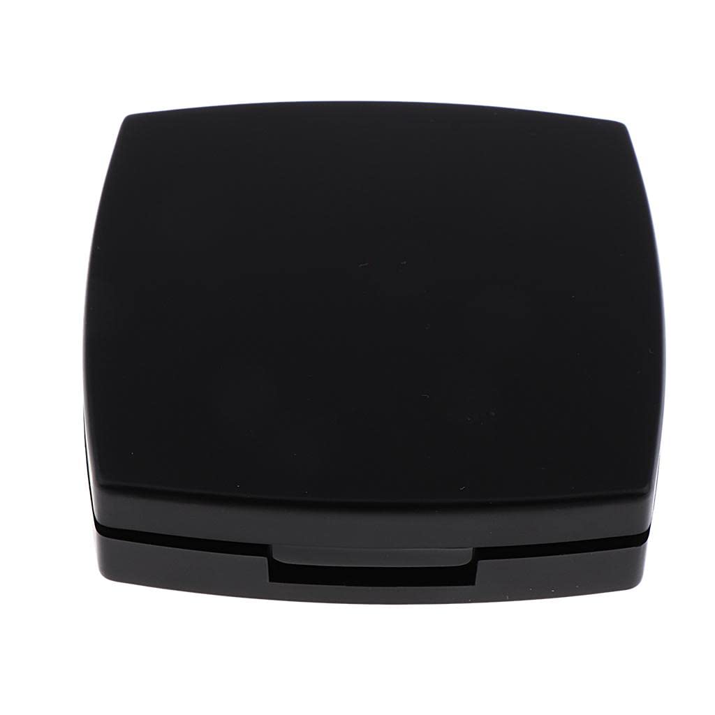 LOSA Black Empty Makeup Eyeshadow Palette Blush Lip Gloss Powder DIY Case 4 Grids-image-21
