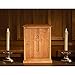 Christian Brands Plain Cross Wood Tabernacle - Medium Oak