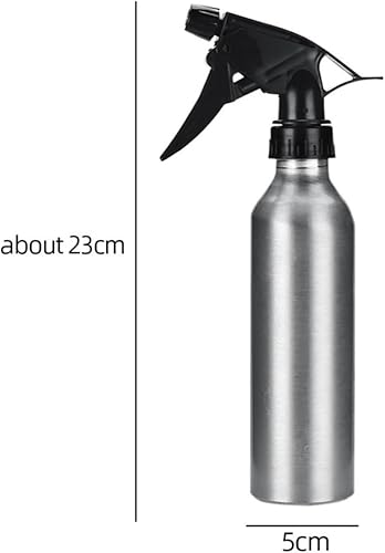 Miniatura 5 de Kisangel Botella de spray reutilizable de aluminio para hornear, botella rociadora de agua, dispensador de líquido, botella rociadora de plantas,