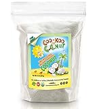 Organic Shredded Coconut Unsweetened 8 oz, Fine w/ E-book, Great for Coconut Milk, Keto and Paleo Treats