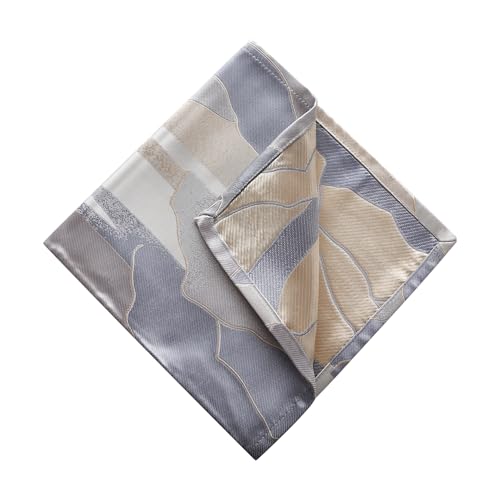 2 servilletas de tela jacquard damasco 18.11 x 18.11 pulg miniatura 1