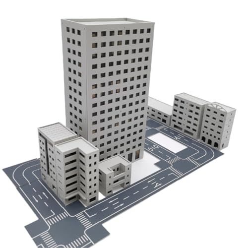 Mycity1: 300 Scale Urban Scene, Modern Urban Street Micro Model
