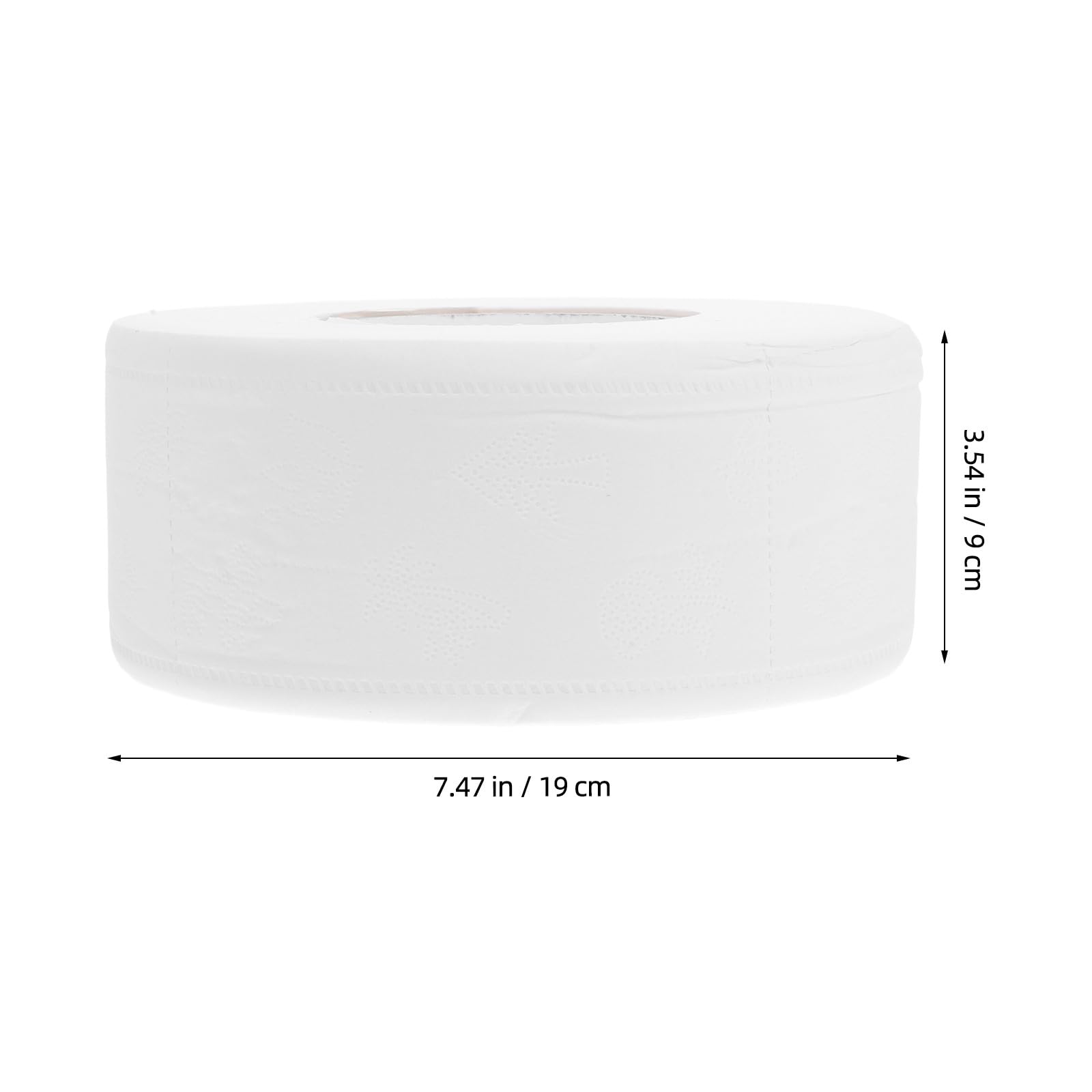 HOMSFOU Thick 3-ply Toilet Paper Roll Extra Soft Bathroom Tissue for Public Restrooms Hotels Restaurants Stations and Schools Commercial Grade Toilet Tissue