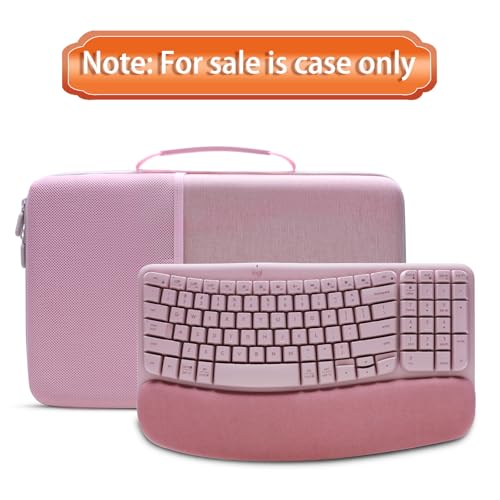 Étui clavier Logitech Wave Keys MK670 Combo rose LTGEM pour protéger votre clavier - 6