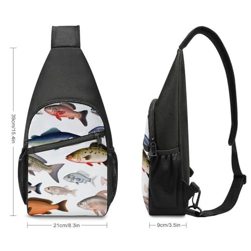 Mochila Sling deportiva para senderismo bag casual miniatura 2