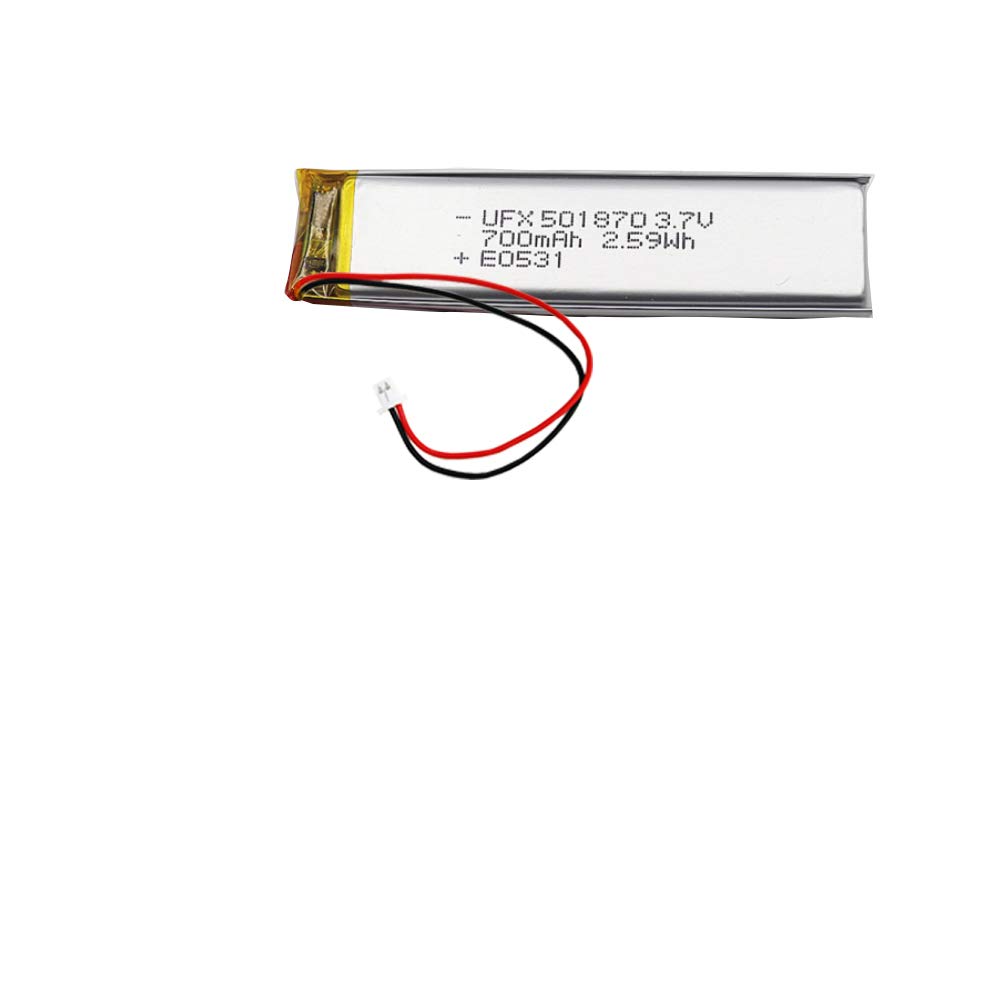 OCTelect Lithium Polymer Battery 501870 3.7v700mAh Beauty Instrument Electric mask LED