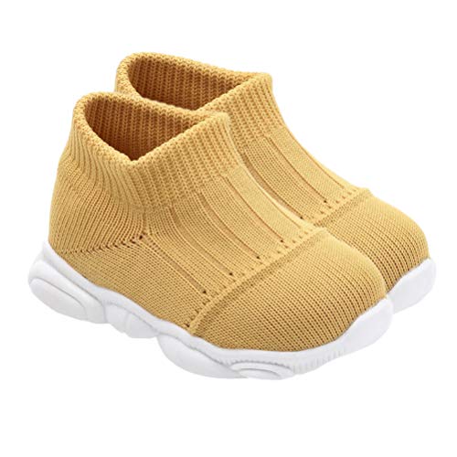 1 Pair Infant Prewalker Soft Baby Walking Shoes Sneakers Breathable Baby Booties