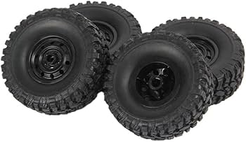 4 PièCes 73Mm Pneu Roue Pour C14 C24 B24 B36 MN D90 MN-90 MN99S FY003