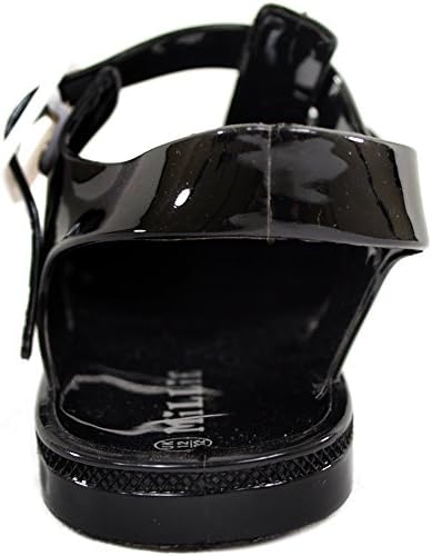 Absolute Footwear Childrens/Kids/Girls Summer/Garden/Beach/Holiday Jelly Shoes/Sandals - Black - Infant 5 UK