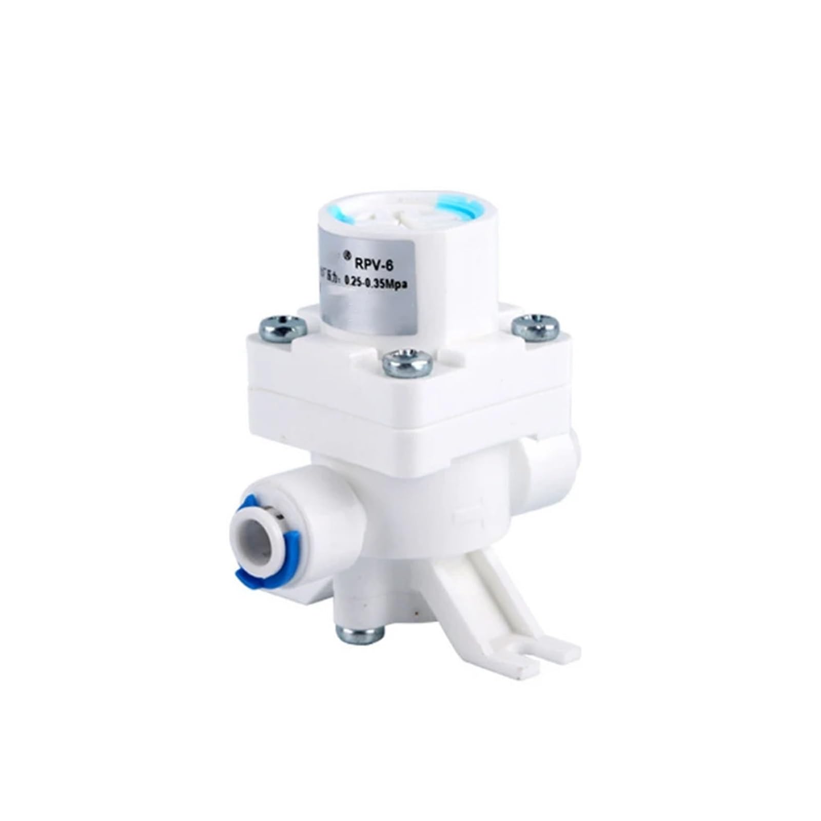 Rvblrdse One Color Ro Water Pressure Valve Water Pressure Reducing Regulator 1/4" Od Hose Quick Connection Ro Reverse Osmosis System