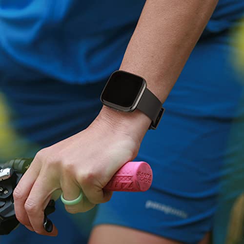 image for Meliya PACK 3 Soft Silicone Bands Compatible for Fitbit Versa Adjustab