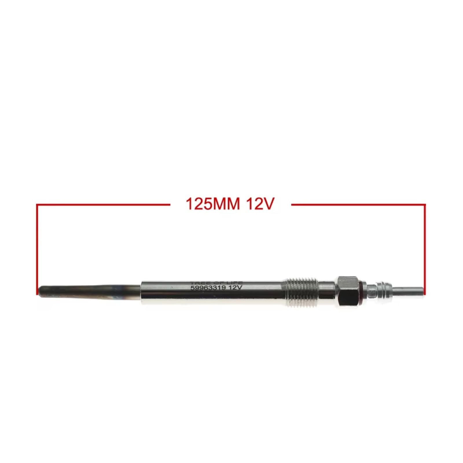 Compatible Con Skoda Para Superb 2.5TDI 2001 2002 2003 2004 2005 2006 2007 2008 Calentador Doble Núcleo Bujías Precalentamiento Diésel 059963319A Bujía De Calentamiento | 6pcs