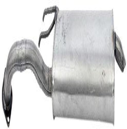 Walker Quiet-Flow SS 53396 - Conjunto de silenciador para tubo de escape de ajuste directo, entrada de 2 pulgadas (OD) y salida de 1.5 pulgadas (OD)