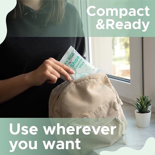 SULPO Sneaker Reinigungstücher – Effektive Schuhpflege für Unterwegs, Sneaker Reiniger Schnelltrocknend & Sanft, Perfekt für Sneaker-Liebhaber & Reisende 15 Stück