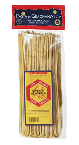 Spaghetti Alla Chitarra Italian Pasta di Gragnano 500 Gram - Pack of 5