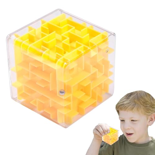 Laberinto Bola - 3D, Juego Educativo Antiestrés para | Puzzle Portátil Perfeccionar Concentración Y Coordinación -Mano Perfecto Cumpleaños Y